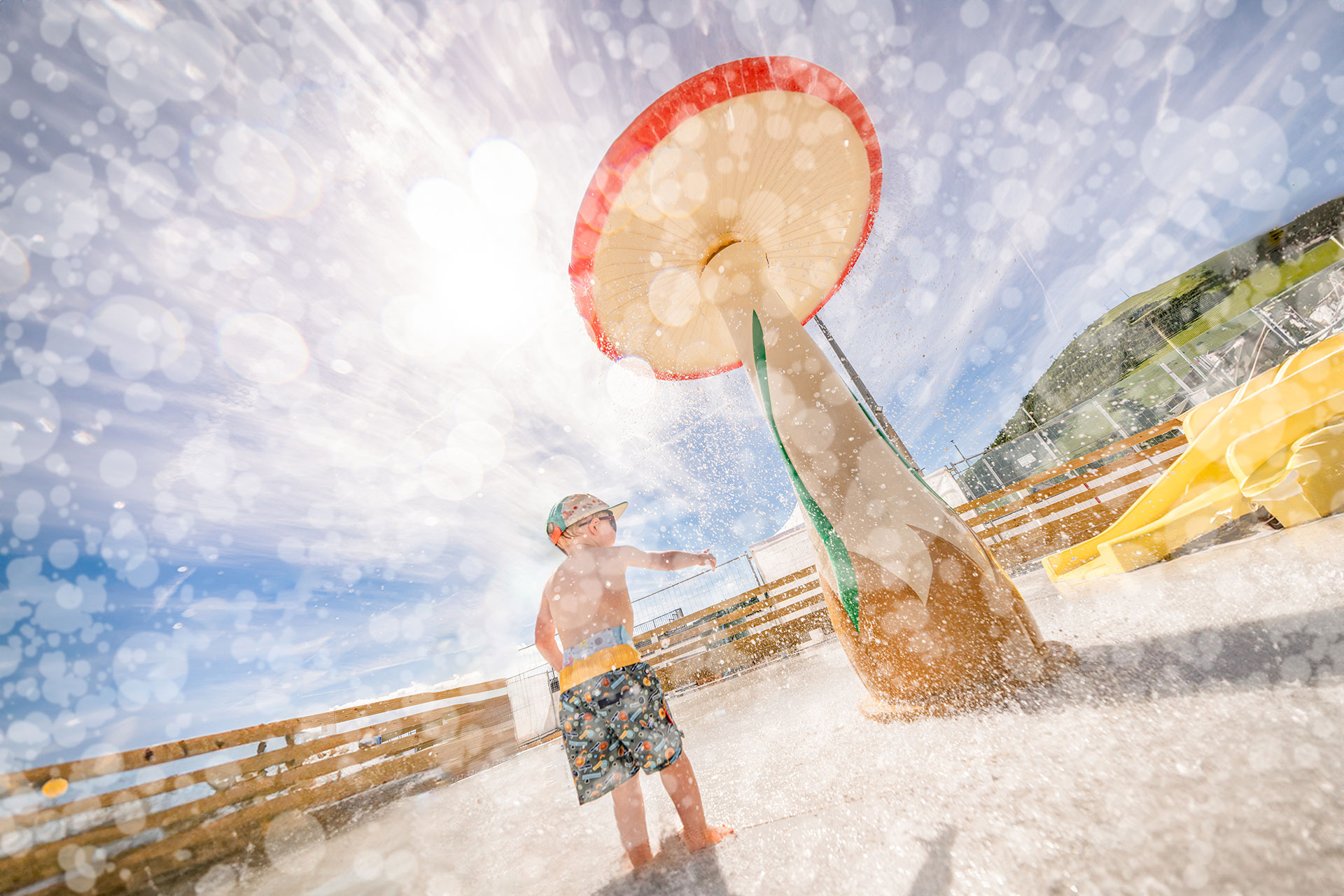 Aire de jeux d'eau